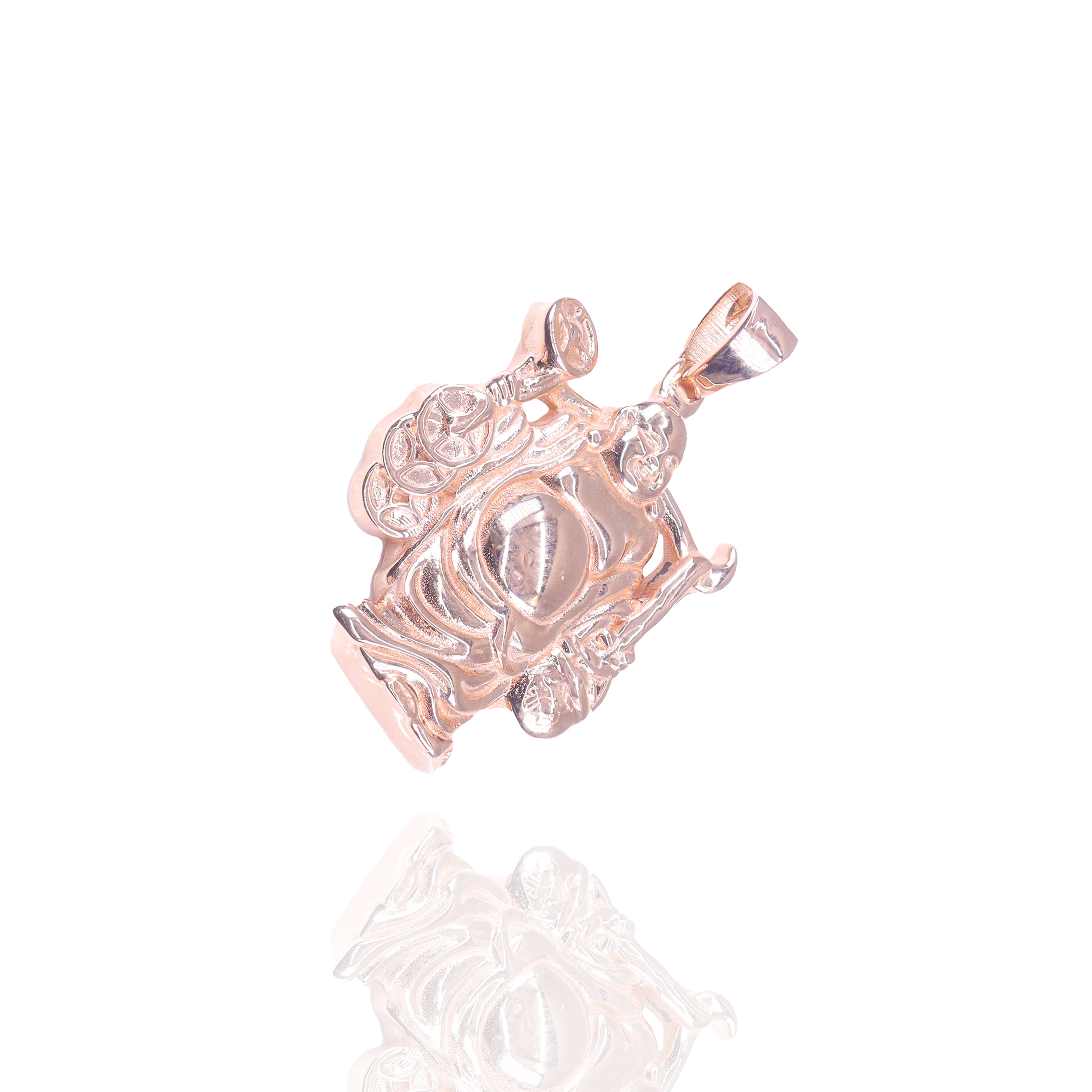 Rose Gold Buddha Pendant