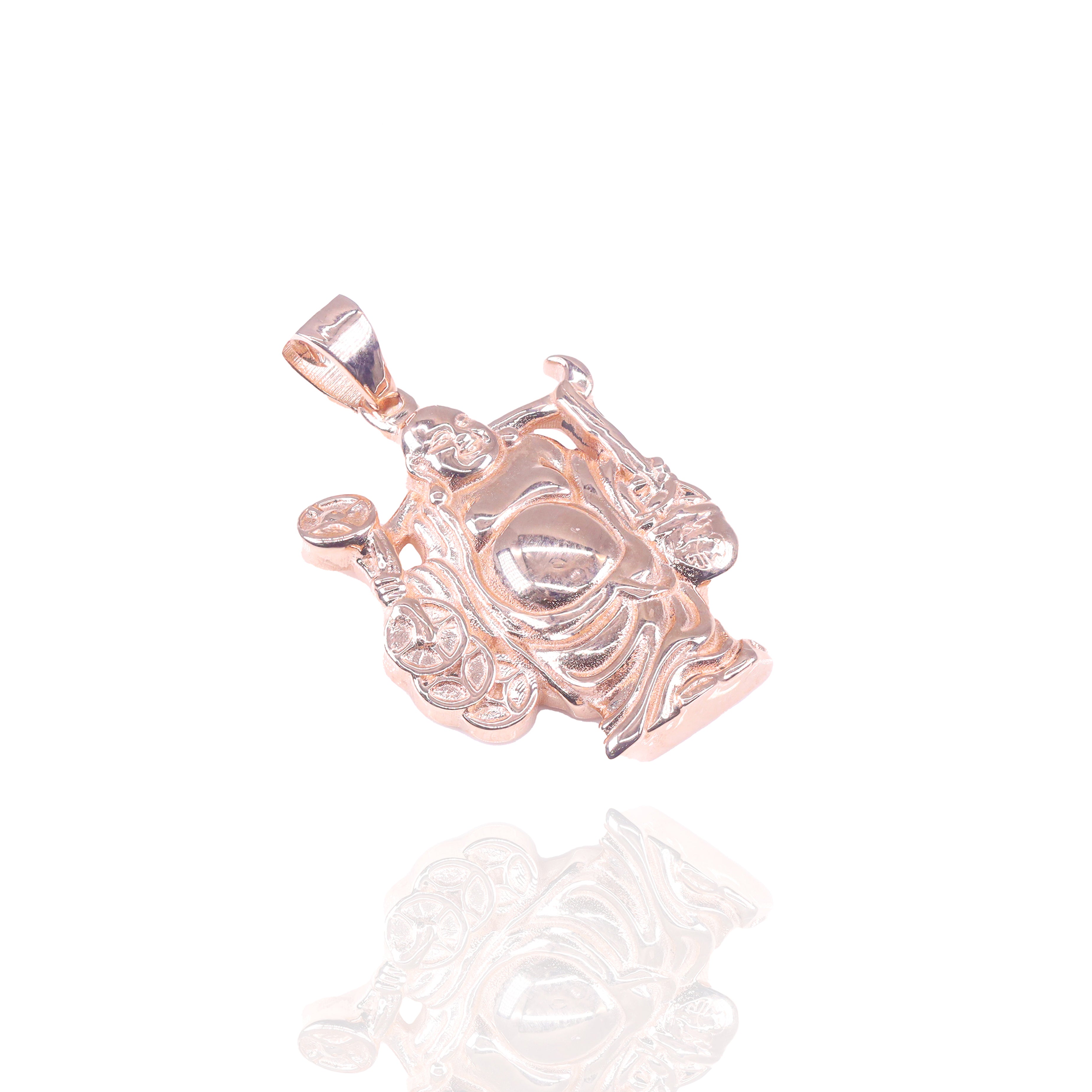 Rose Gold Buddha Pendant