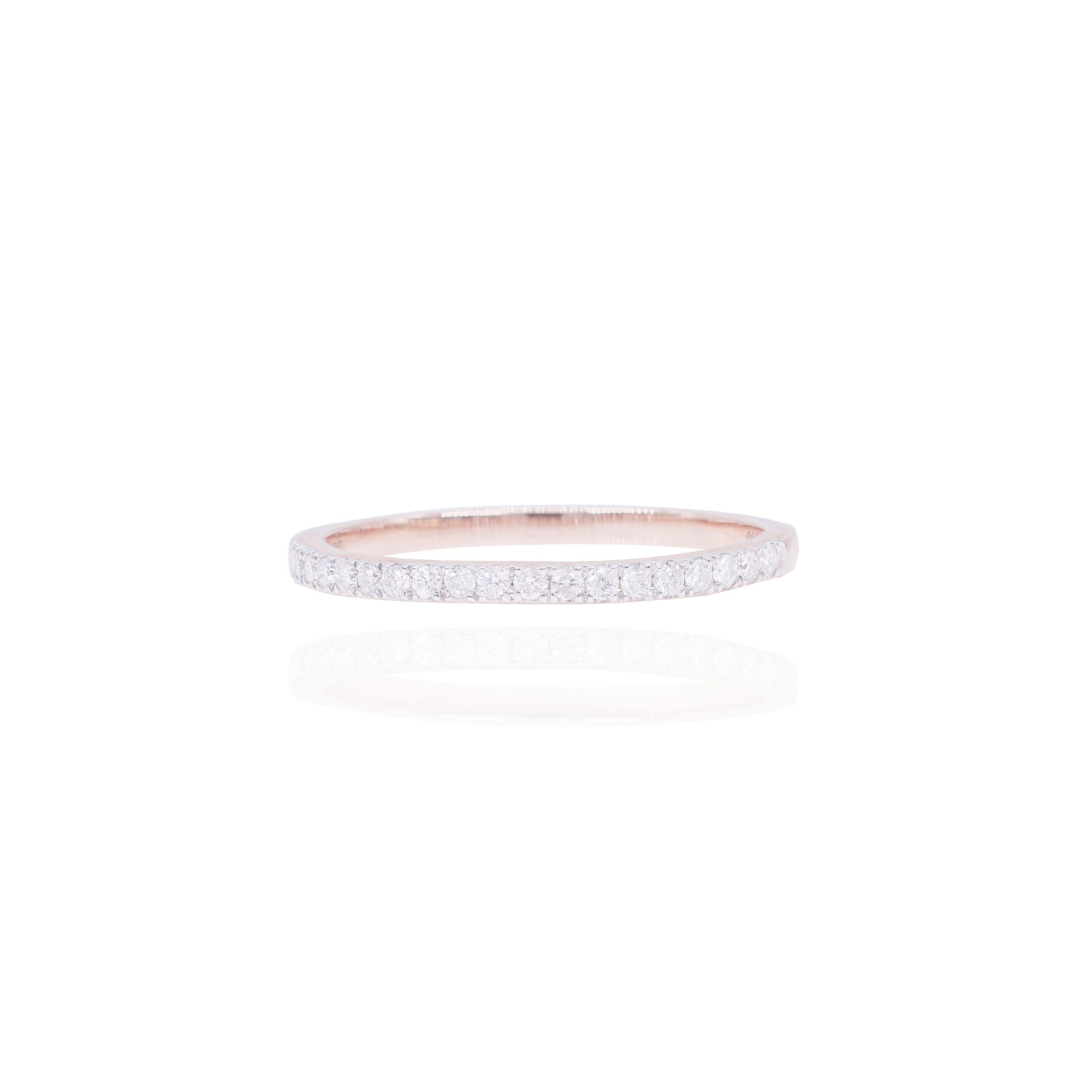 1/4 CT Round Double Halo Diamond Engagement Ring & Band