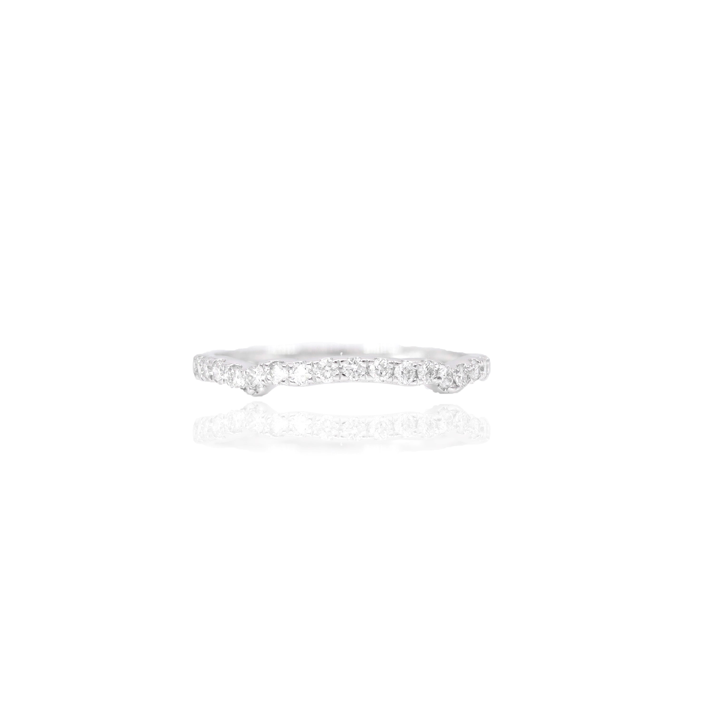Straight Baguette with Halo Diamond Engagement Ring & Band