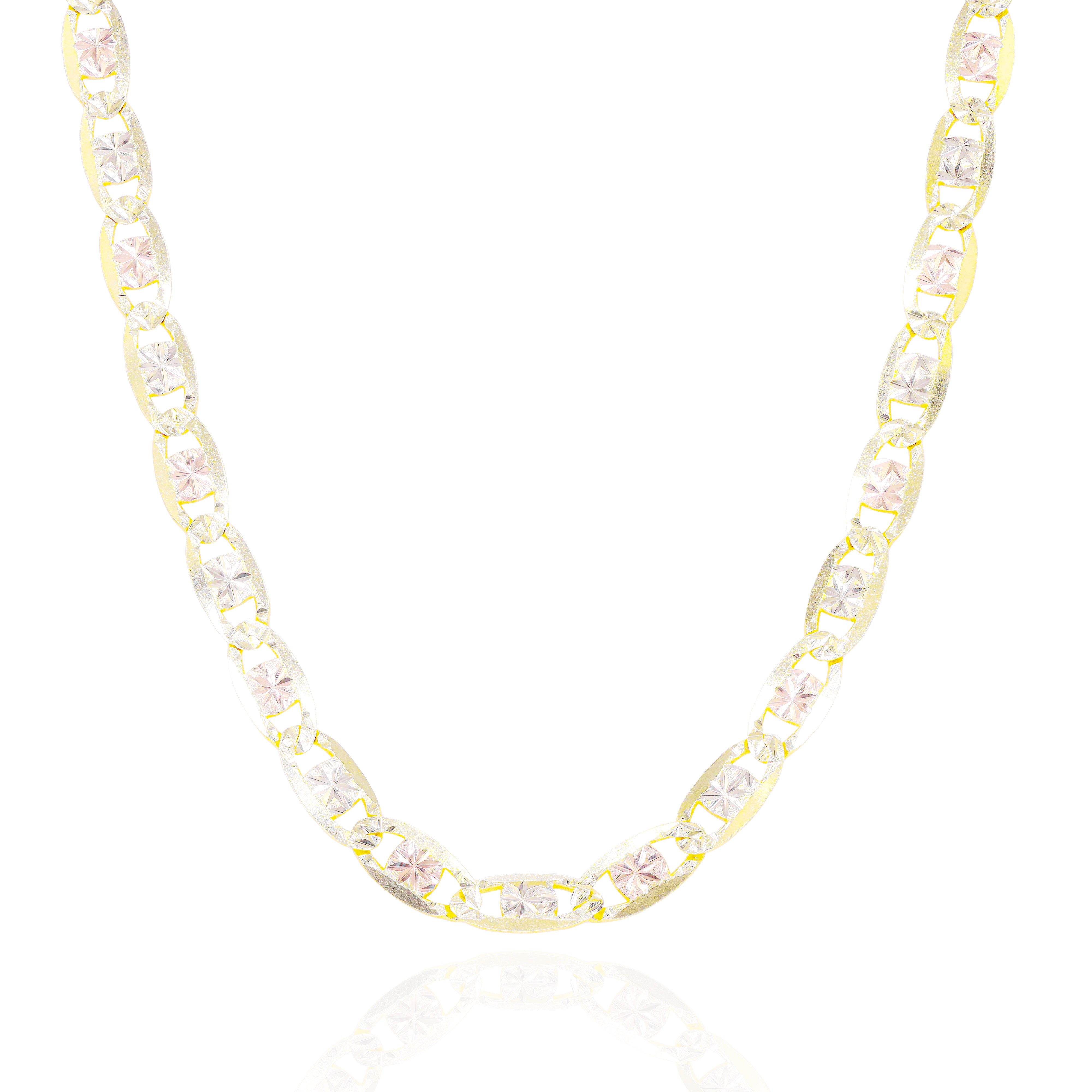 14KT Valentino Tri-Tone Chain