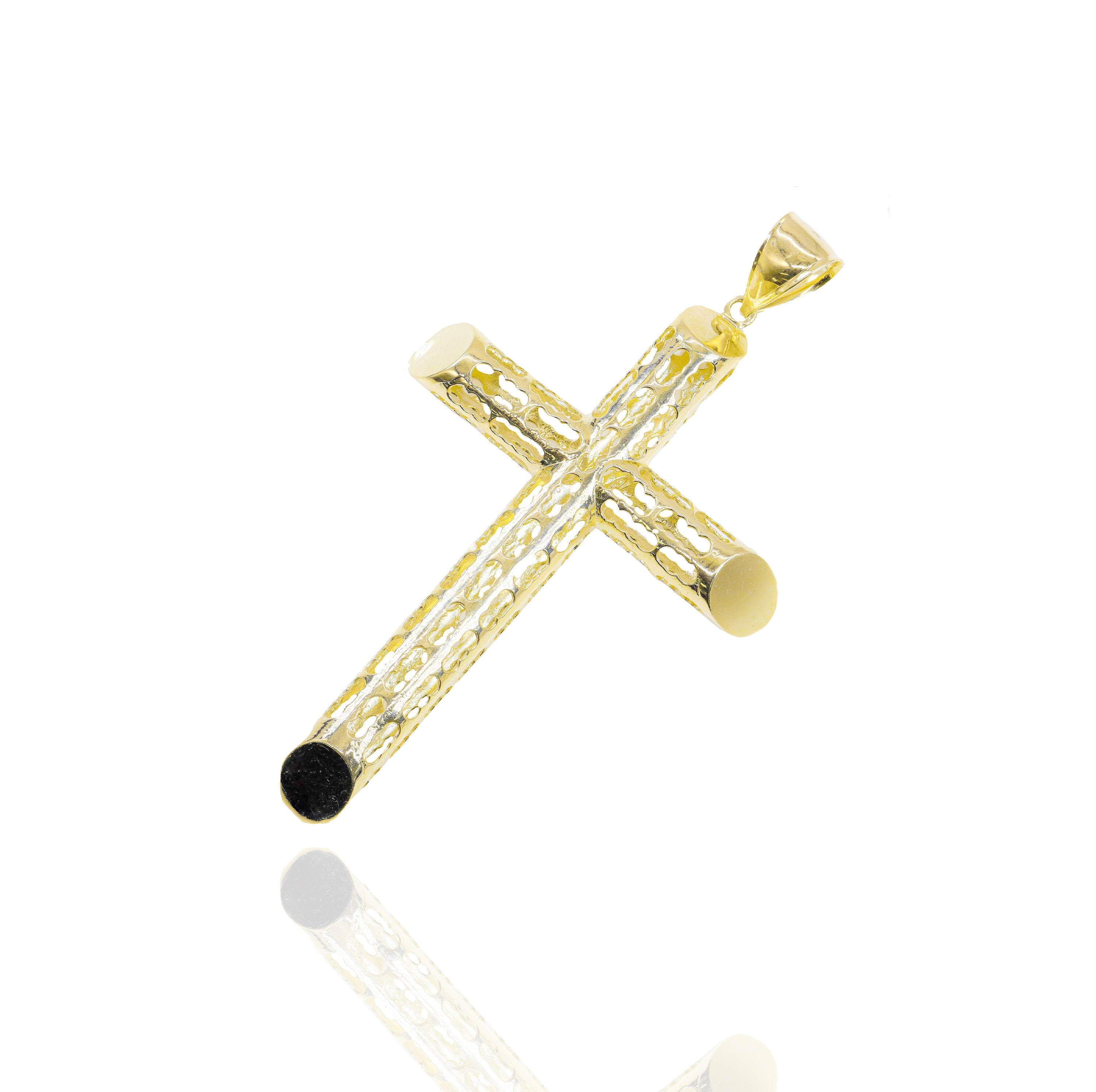Open Concept Cross Pendant