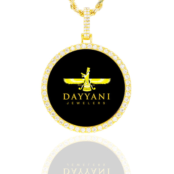 1.30 Inch One Row Memory/Picture Diamond Pendant image