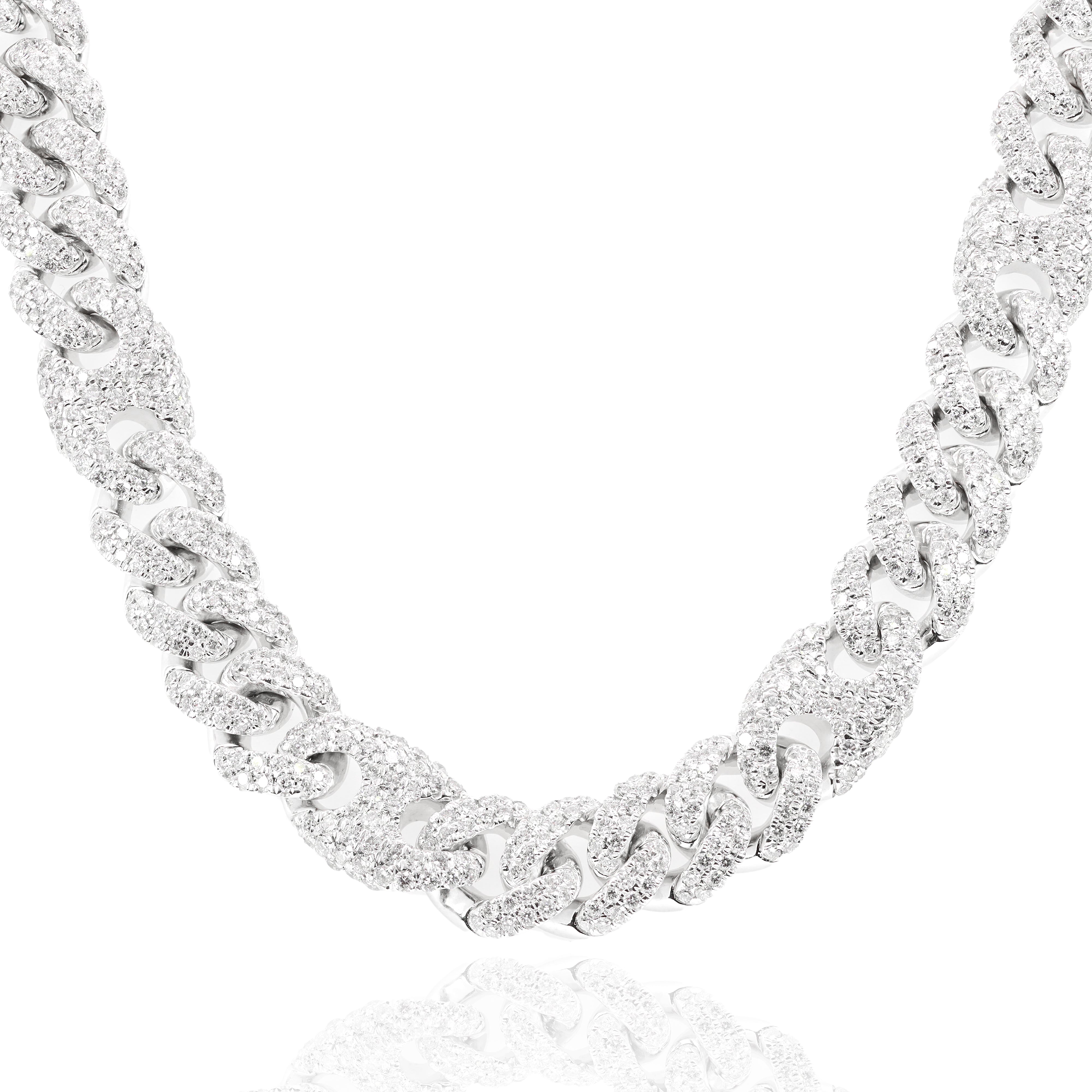 Cuban & Gucci Link Diamond Chain image